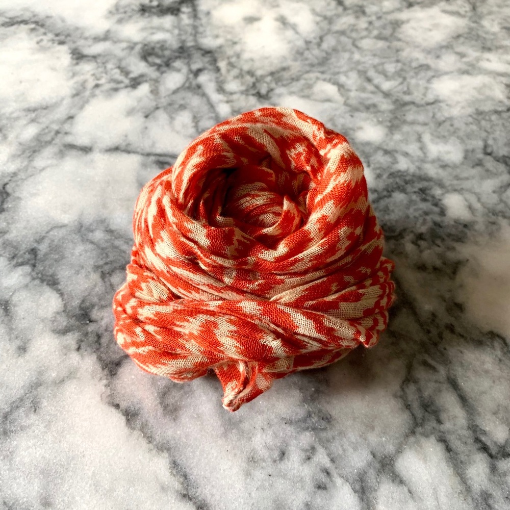 Patterned Scarf - Picture 2 of 3